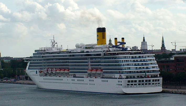 Costa Atlantica Kopenhagen 14 augustus 2008